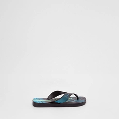 Chinelo Infantil Ipanema Deck City Verde & Preto
