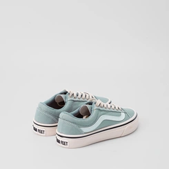Tênis Casual Masculino Start Feet Recortes Cinza