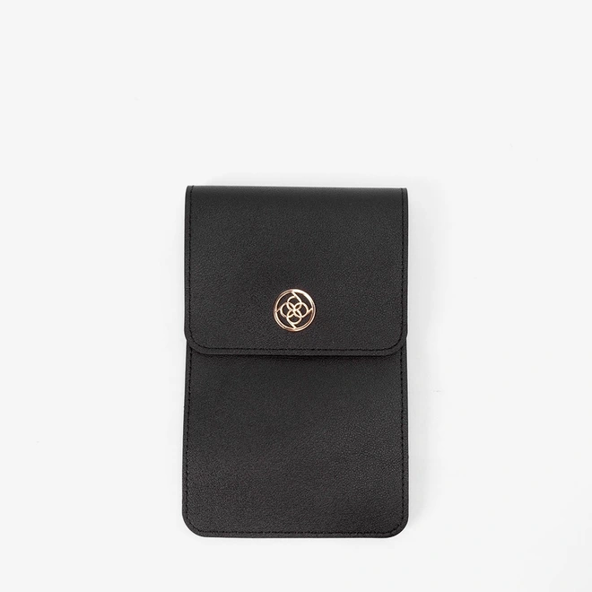 Bolsa Porta Celular Penélope Pequena Transversal Preto