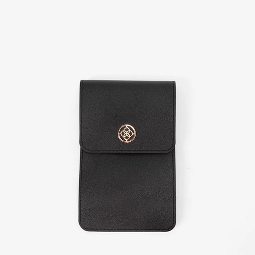 Bolsa Porta Celular Penélope Pequena Transversal Preto