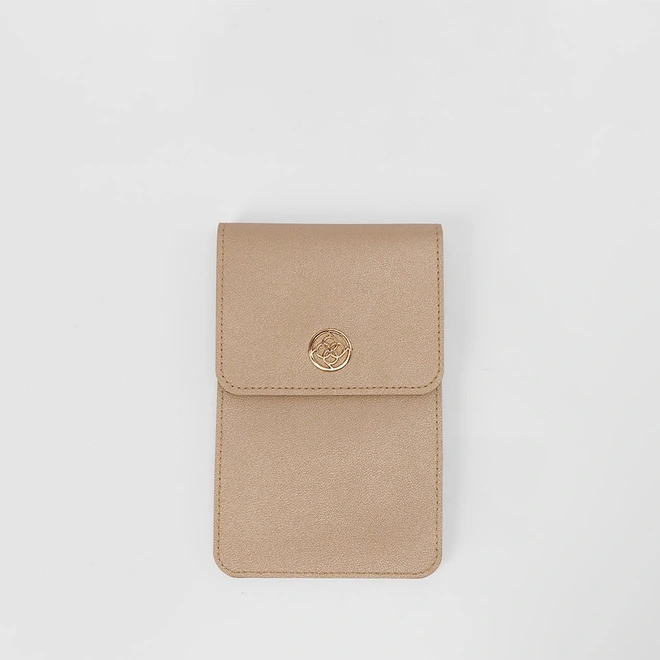 Bolsa Porta Celular Penélope Dourado