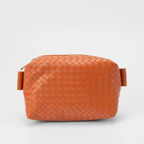 Bolsa Transversal Penélope Tressê Detalhe Alça Nó Caramelo