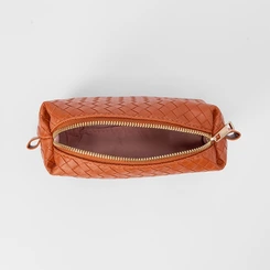 Bolsa Transversal Penélope Tressê Detalhe Alça Nó Caramelo