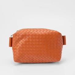 Bolsa Transversal Penélope Tressê Detalhe Alça Nó Caramelo