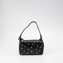Bolsa Gabriela Transversal Pequena Detalhe Rebite Preto