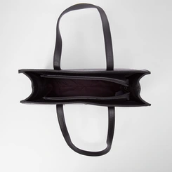 Bolsa Satchel Gabriela Texturizada Preto