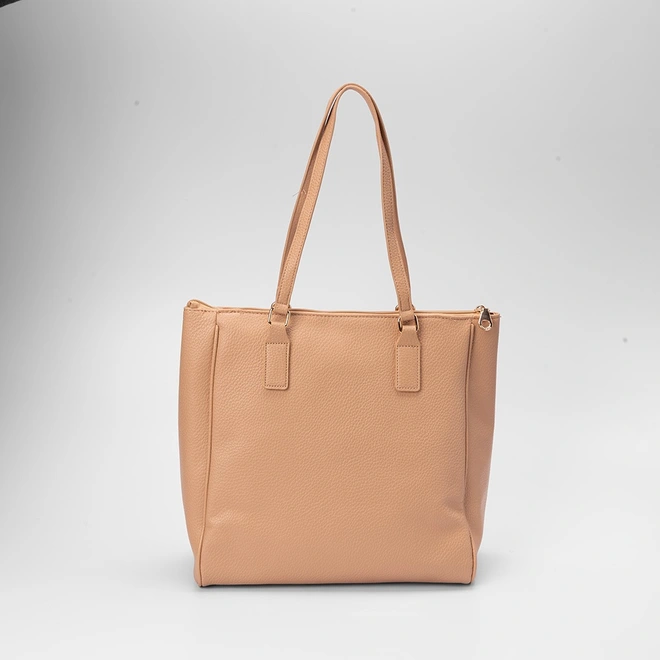Bolsa Shopping Bag Penélope Bolsa Texturizada Nude
