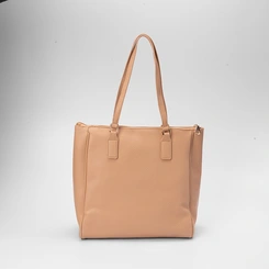 Bolsa Shopping Bag Penélope Bolsa Texturizada Nude
