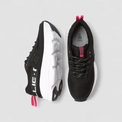 Tênis Ollie Originals Virtus Esportivo Feminino Elástico Preto