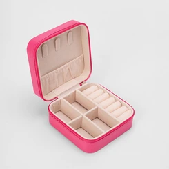 Porta Joias Stz Compacto Rosa