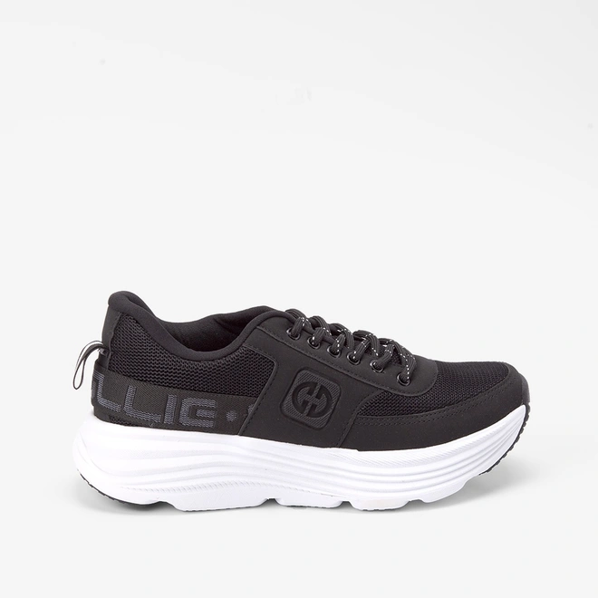 Tênis Masculino Ollie Originals Esportivo Virtus 2 Preto & Branco