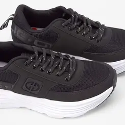 Tênis Masculino Ollie Originals Esportivo Virtus 2 Preto & Branco