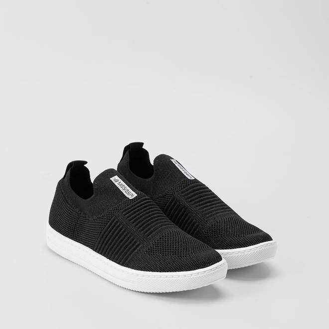Tênis Casual Mississipi Texturizado Preto