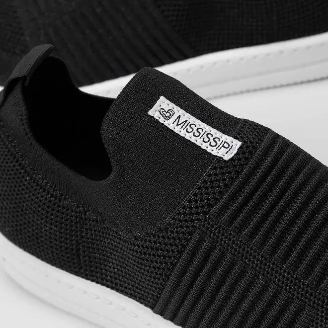 Tênis Casual Mississipi Texturizado Preto