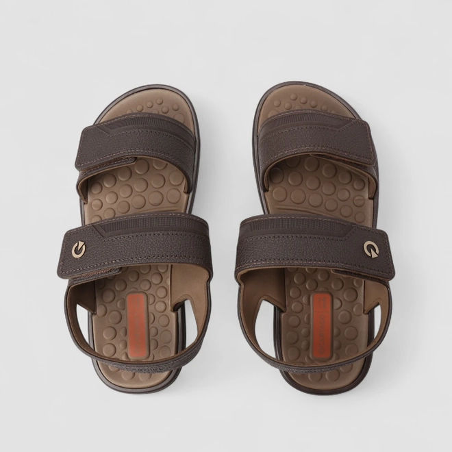 Sandália Masculina Cartago Veneto Ultra Comfy Marrom