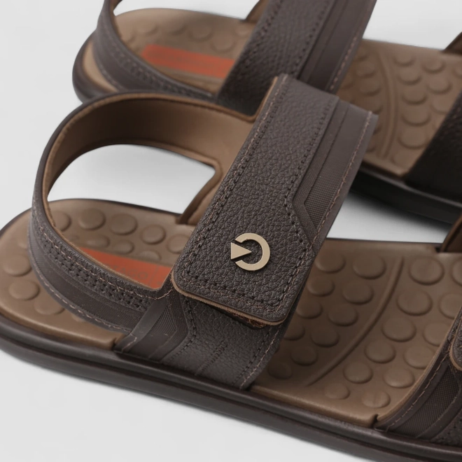 Sandália Masculina Cartago Veneto Ultra Comfy Marrom