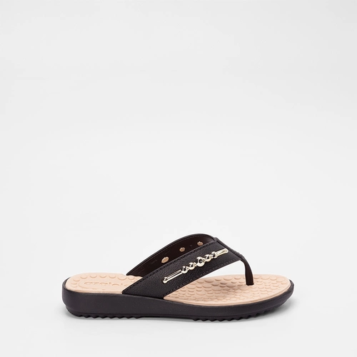 Tamanco Feminino Azaleia Anabela Taina Preto