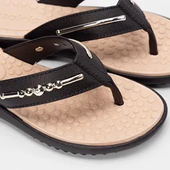 Tamanco Feminino Azaleia Anabela Taina Preto