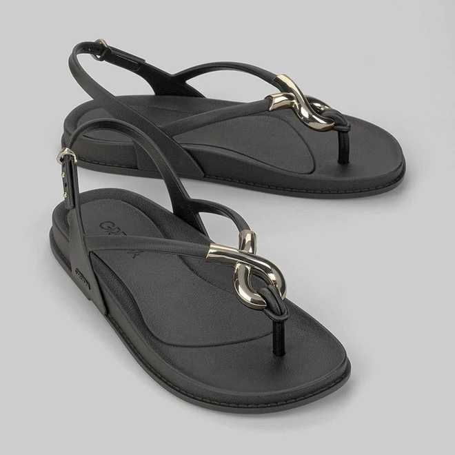 Sandália Grendha Musa Flatform Preto