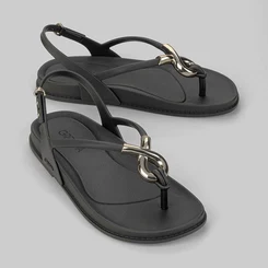 Sandália Grendha Musa Flatform Preto