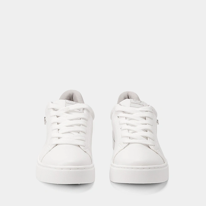 Tênis Casual Feminino Via Marte Pespontos Branco
