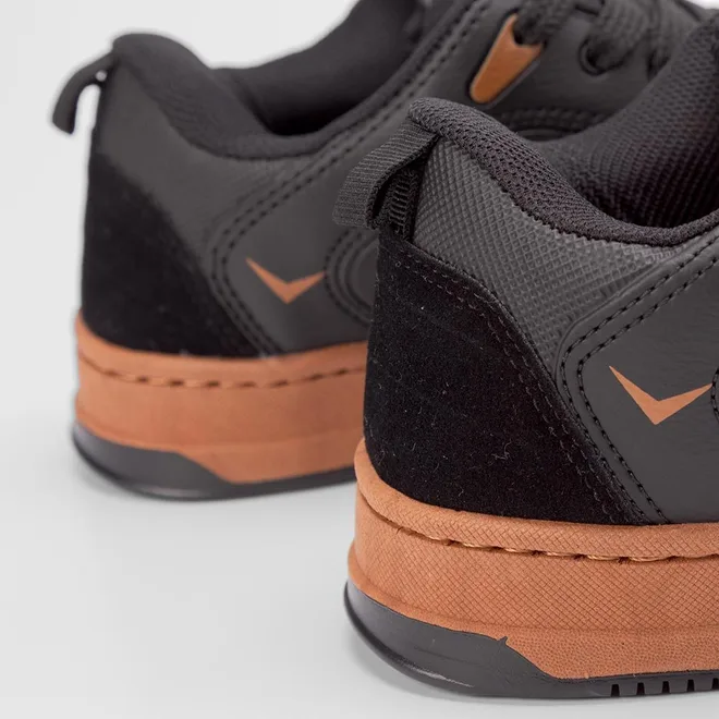 Tênis Vertus Casual Masculino Recortes Preto