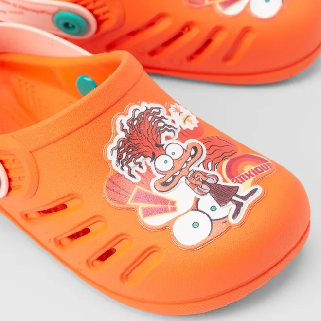 Babuche Infantil Disney Divertidamente Laranja