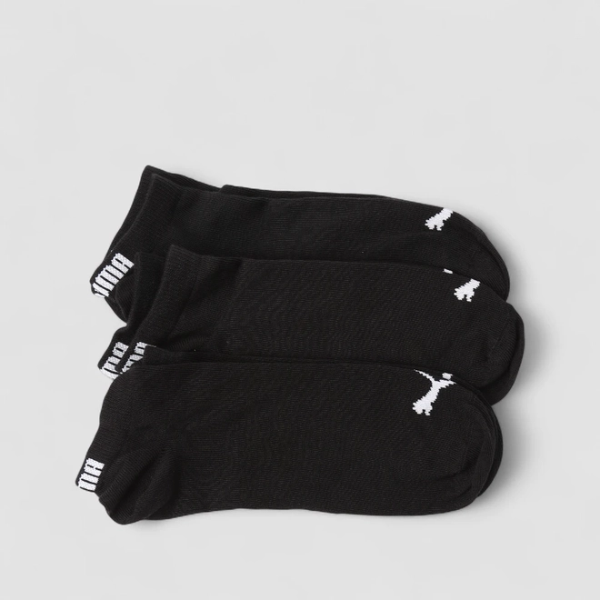 Kit Três Pares de Meia Puma 39 - 43 Preta