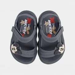 Sandália Infantil Papete Mickey Disney Cinza