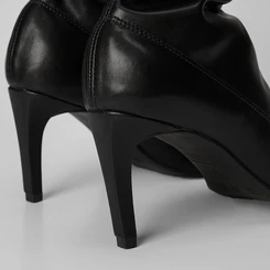 Bota Over The Knee Gabriela Salto Fino Preto