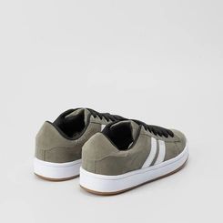 Tênis Vertus Masculino Casual Nobuck Cinza
