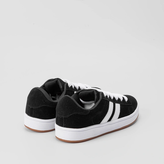 Tênis Vertus Masculino Casual Nobuck Preto