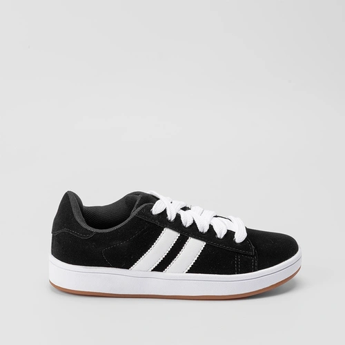 Tênis Vertus Masculino Casual Nobuck Preto