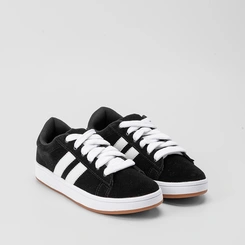 Tênis Vertus Masculino Casual Nobuck Preto