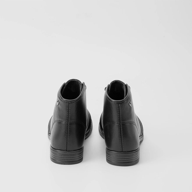 Bota Coturno Mississipi Basica Pespontos Napa Preto