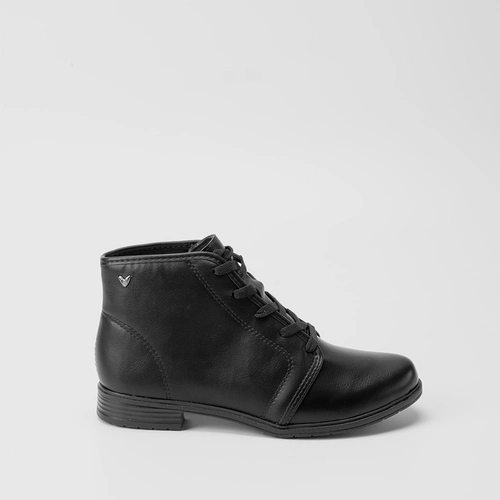 Bota Coturno Mississipi Basica Pespontos Napa Preto