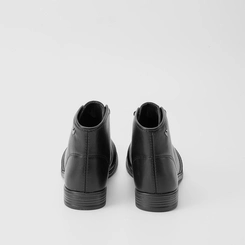 Bota Coturno Mississipi Basica Pespontos Napa Preto