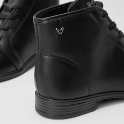 Bota Coturno Mississipi Basica Pespontos Napa Preto