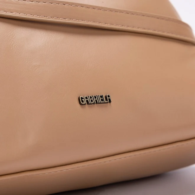 Bolsa De Mão Gabriela Alça Entrelaçada Nó Nude