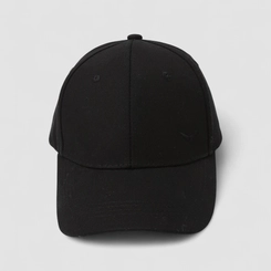 Boné Vertus Basic Aba Curva Preto