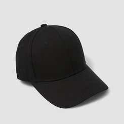 Boné Vertus Basic Aba Curva Preto