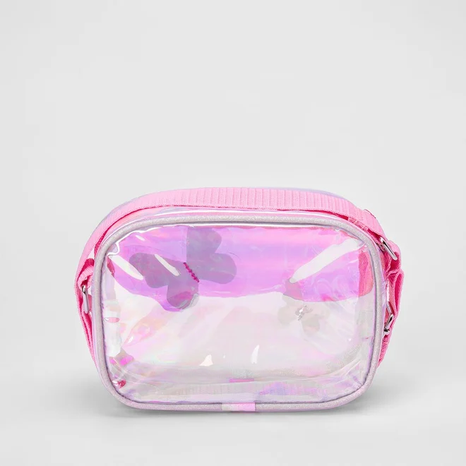 Bolsa Infantil Gabrielinha Butterfly Rosa