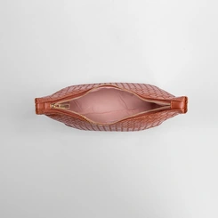 Bolsa Hobo Penélope Tressê Caramelo