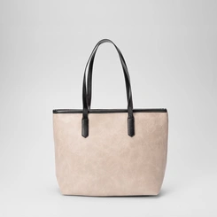 Bolsa Shopping Bag Penélope Básica Bege
