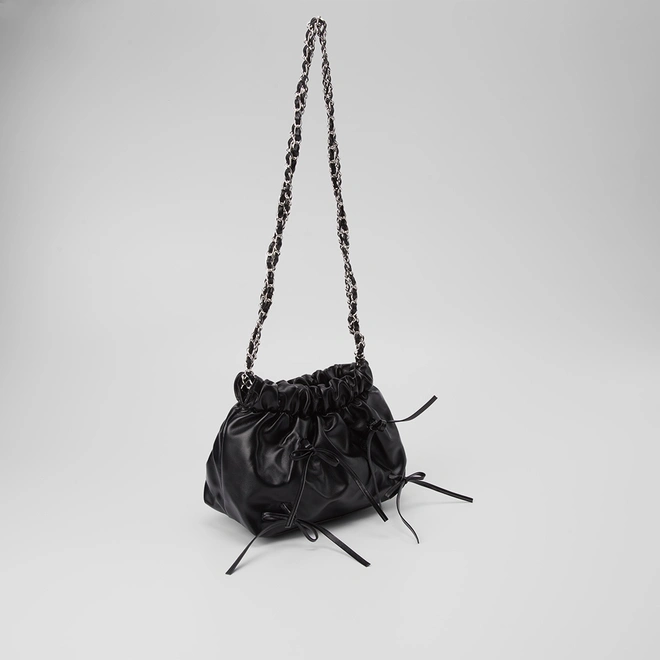 Bolsa Gabriela Bucket Bag Pequena Preto