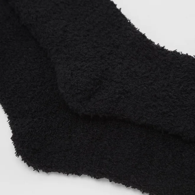 Meia De Inverno Cano Alto STZ 34-38 Preto