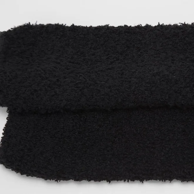 Meia De Inverno Cano Alto STZ 34-38 Preto
