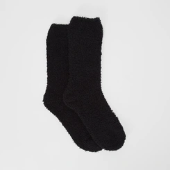 Meia De Inverno Cano Alto STZ 34-38 Preto