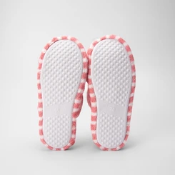 Pantufa Aberta Stz Listras Rosa