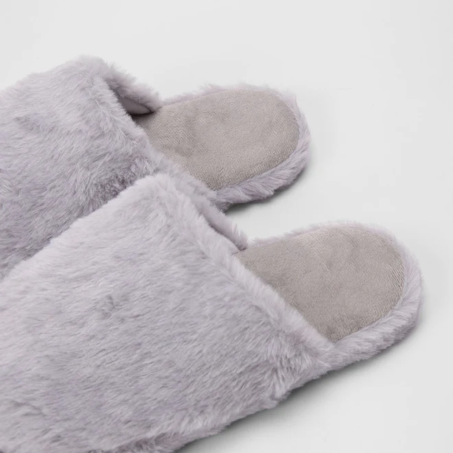 Pantufa Aberta Stz Cinza